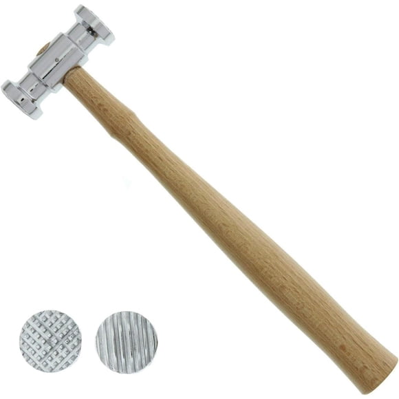 Martillo Universal de Texturizado 26 cm Cara a Rayas/Cuadrada