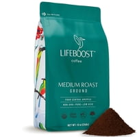Café Molido Lifeboost, Tostado Medio, 350 Ml, Orgánico, 12 Oz
