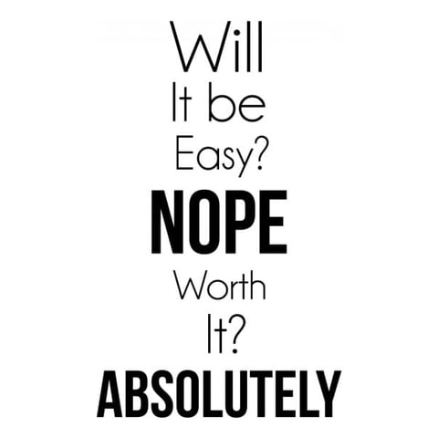 Rienda Libre Graphics - Decomural Will It Be Easy- Inspirational Ws-43021