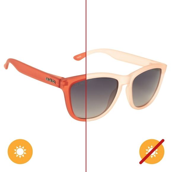 Gafas de Sol Delsol Can You Feel It Rosa Esmerilado a Rojo