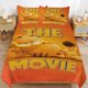 thumbnail image 1 of x376 Garfield Bed Duvet Cover Microfiber Bedding Sets 3D Printed Lightweight 3 Piece Comforter Sets, 1 Duvet Cover And 2 Pillow Shams for Kids Boys Girls 90"x90" jn376, 1 of 5
