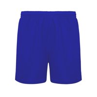 Broskis - Short Deportivo Fútbol Polyester Sin Malla Infantil Talla 12 Azul
