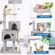 thumbnail image 3 of Rascador Torre 150cm Gato Casita Arbol Plataforma Terciopelo, 3 of 3