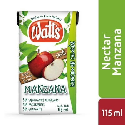 Néctar Manzana Caja 115 Ml Watts
