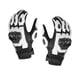 thumbnail image 1 of Guantes De Moto De Cuero PU Premium Pantalla Táctil Para Conducir En Blanco Y Negro Y Xl, 1 of 5