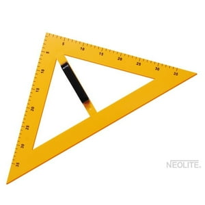 Neolite - Escuadra Plastica Grande 45 X 40 Cms