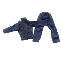 Magideal - Ropa De Figura De Acción A Escala 1: 6, Accesorios De Vestuario De Muñecas Traje De Uniforme, Mini Chaqueta Y Pantalones Para Muñecas Masculinas De 12
