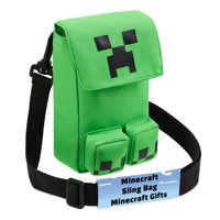 Bandolera Minecraft Creeper Crossbody Verde
