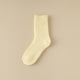 thumbnail image 1 of Calcetines de Algodón Suxumhao Amarillo 4 Pares, 1 of 2