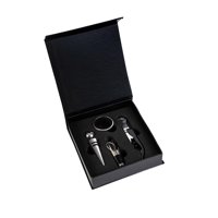 Kit De Vino 4 Piezas Lux Secret De Gourmet
