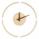 thumbnail image 3 of Reloj De Madera De Madera De 14 Pulgadas Simple Minimalista Moderno Transparente Para La Tienda De Cafetería, 3 of 5