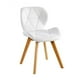 thumbnail image 3 of Comedor Mesa blanca 100cms + 4 Sillas Mariposa Wood Blanco, 3 of 3