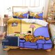 thumbnail image 1 of Garfield Anime Duvet Cover Set Comforte Printed Cartoon Twin Size Bedding Sets Christmas Gifts 3-piece, 1 of 5