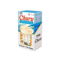 Inaba - Churu Cat Atún Y Mariscos 14G X4 | Pack 6 Unidades