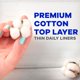 thumbnail image 5 of Protectores diarios Always Premium Cotton 200 unidades, 5 of 8