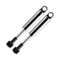 Magideal - Amortiguador Rc, Amortiguador Rc De Aleación De Aluminio, Amortiguador Colgante Para Coche Rc Para Camión 1/14, Modelo De Coche, Vehículos, Piezas Diy Plata