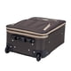 thumbnail image 3 of Juego de equipaje Rockland Fashion Softside Upright de 2 piezas, color marrón, 3 of 8