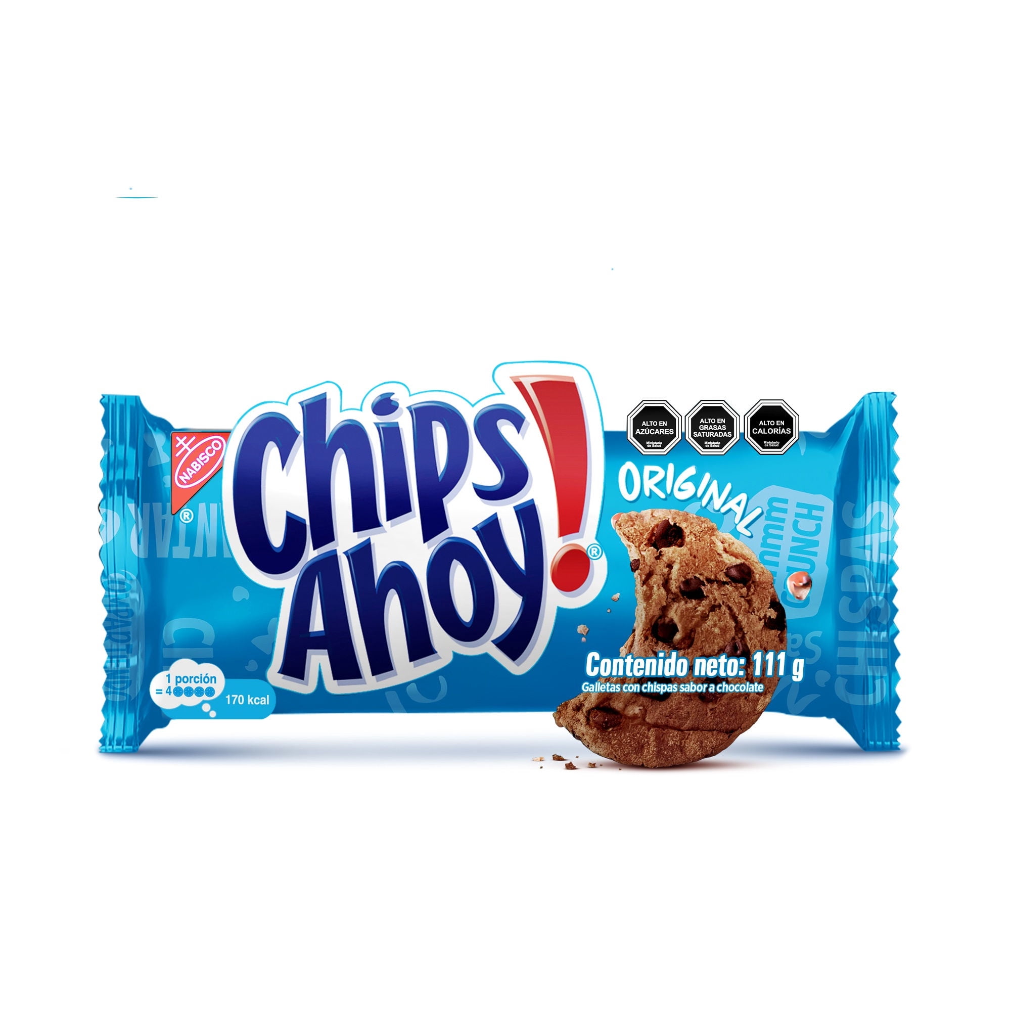 Galleta Dulce Chips Ahoy Chips De Chocolate 111 g Oreo