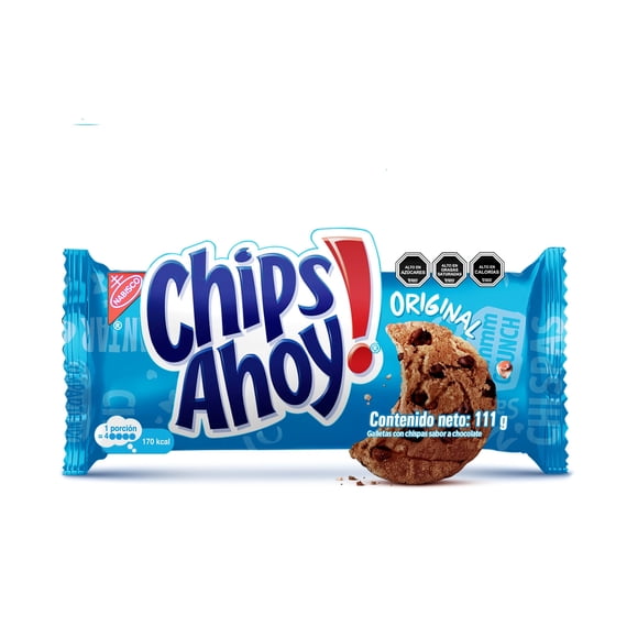 Galleta dulce Chips Ahoy Chips De Chocolate, 111 g