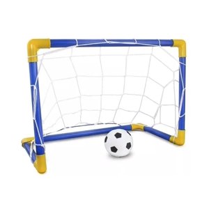 Tomasstore - Arco Futbol Grande Pvc Armable + Accesorios