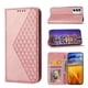 thumbnail image 3 of Funda Flip FOXDOCK para Motorola Moto G52 4G/G82 5G , Estilo Billetera con Diseño Rombo, Correa de Mano y Soporte, Uso Diario, 3 of 6