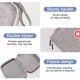 thumbnail image 4 of Funda de transporte Fukumi para nebulizador portátil, bolsa médica, gris, 4 of 7