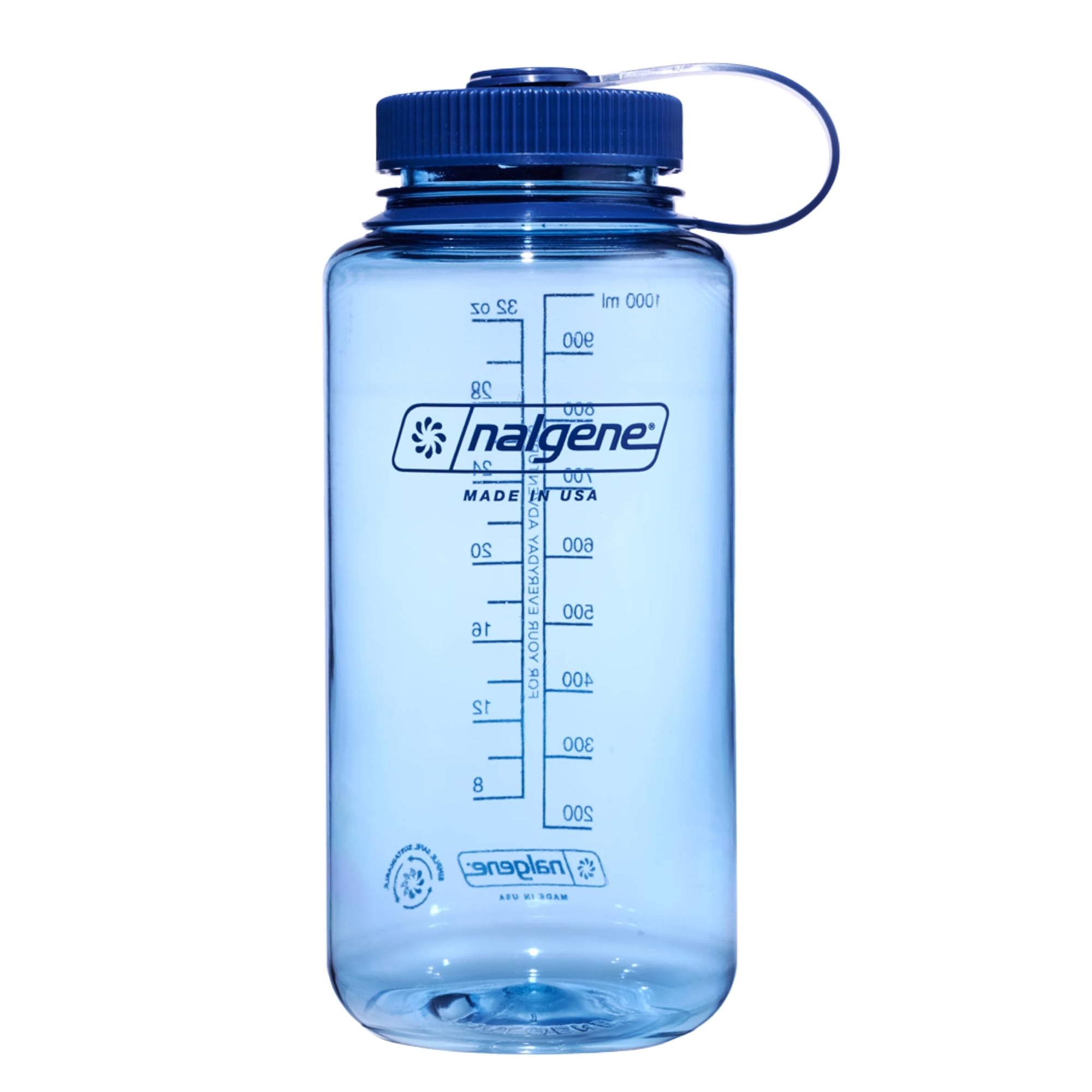 Botella De Agua Nalgene Sustain Tritan Sin Bpa 946 Ml Baby Blue