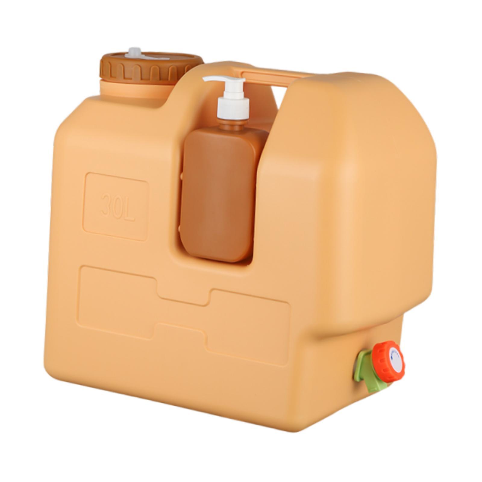 Ioensy - Contenedor De Agua Con Grifo Contenedor De Agua Potable Jarra Grande Para Almacenar Agua 30L