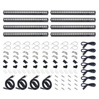 Luz Led De Cultivo Barrina De 1 Pie, 40 W, 5000 K, Espectro Completo, X8