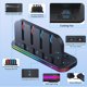 thumbnail image 4 of Dock de Carga RGB 8 en 1 para Switch 2 con Ventilador de Refrigeración, Estación de Carga para Controlador Joy-Con, Carga Magnética con Indicadores LED, 4 of 8