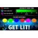 thumbnail image 5 of Glow Sticks Glow Fever de 100 quilates, de primera calidad, 10 cm, con cordones, 5 of 8