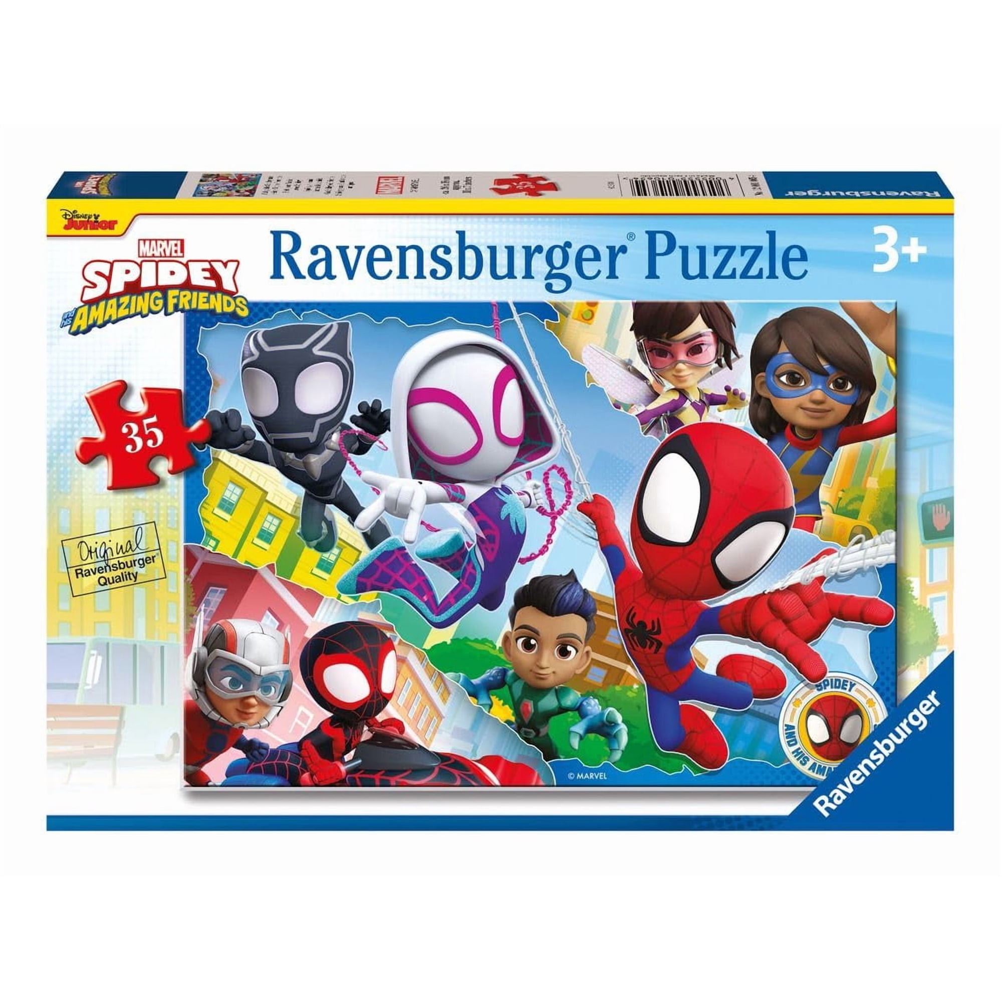 Puzzle Ravensburger Spidey, Spidey Y Sus Amigos 35 Piezas
