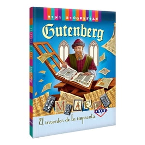 Genérica - Libro Gutenberg El Inventor De La Imprenta- Minibiogr- Lexus