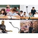 thumbnail image 5 of Soporte para cámara web AceTaken, soporte flexible para brazo de mandíbula de 25 pulgadas, 5 of 9