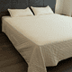 thumbnail image 2 of Cubrecama Premium Verano-Otoño King Color Blanco Mantequilla Ultra Suave y Liviano WAKESHOME, 2 of 5