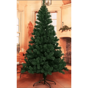 Geneerico - Árbol De Navidad Frondosos Con Pata Metálica Verde