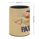 thumbnail image 2 of Pat y Mat-theme Cylinder Pen Holder Pencil Organizer with Flannel Lining PVC Leather Material Cardboard Base for study work 10*8CM, 2 of 6