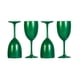 thumbnail image 1 of Set 4 Copas Vino Acrílico 296 ml - Verde Perlado, 1 of 3