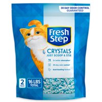 Arena Para Gatos Fresh Step Crystals Perfumada, 3,6 Kg, Paquete De 2