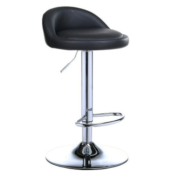 Silla Piso Bar Altura Regulable Taburete Con Respaldo Bj001