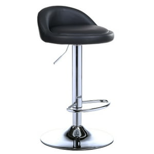 Bj Hogar - Silla Piso Bar Altura Regulable Taburete Con Respaldo Bj001