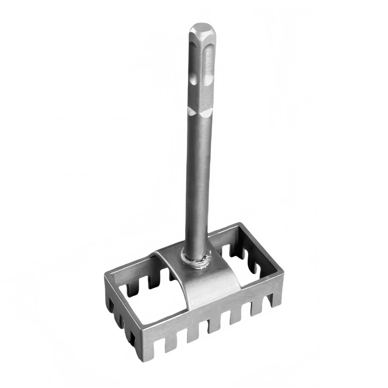 Magideal - Cortador De Agujeros Cuadrados, Cortador De Caja De Enchufe, Adecuado Para Tipo 86, Fácil De Usar, Perforador De Agujeros Cuadrados Hecho De Acero Par Mango Cuadrado