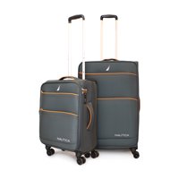 Pack 2 Maletas De Tela S+M Nautica Lisboa 10K Y 20K Gris