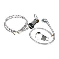 Ioensy - Grifo Mezclador De Ducha Grifo Mezclador De Peluquería Para Autocaravana Lavabo De Peluquería