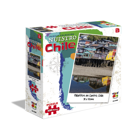 Puzzle 500 Palafitos En Castro - Toyng