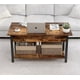 thumbnail image 5 of Mesa De Centro Elevable De Madera Para Sala Con Estante, 5 of 8