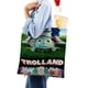 thumbnail image 4 of Trolland Bolso de tela con estampado de lienzo para mujer, bolsa de compras reutilizable y estética, con cremallera interior, regalo para mujer,40*40cm., 4 of 6