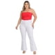 thumbnail image 5 of Jeans Blanco Mujer Flare, 5 of 7