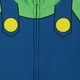 thumbnail image 2 of Disfraz: sudadera con capucha Nintendo Mario and Luigi para niños, azul y verde, 2 of 3