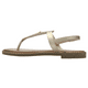 thumbnail image 2 of Sandalia de Mujer de color Dorado Casual Chalada Buckel-4, 2 of 7